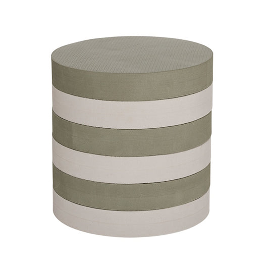 OYOY Iro Foam Stacking Stool olive-clay