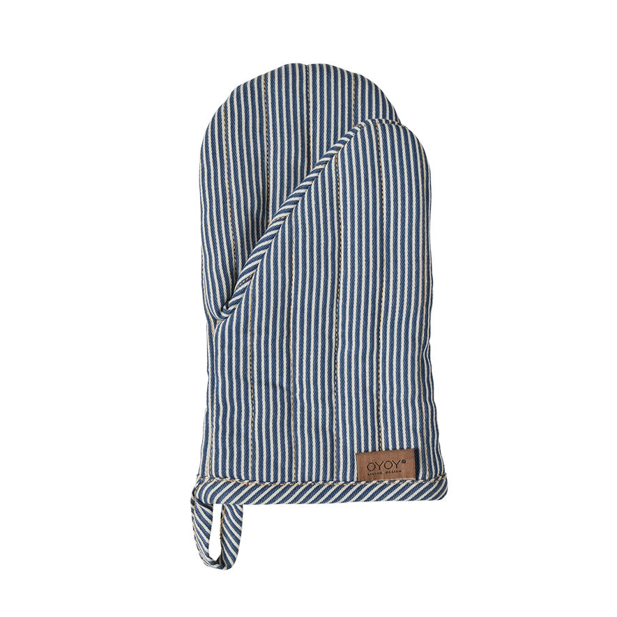 OYOY Striped Denim Kitchen Glove