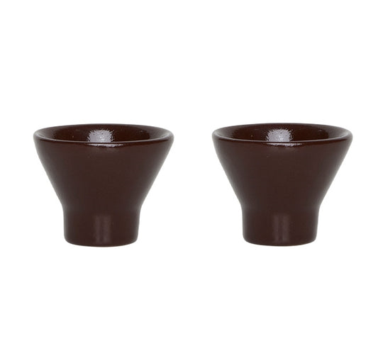 OYOY Yuka Egg Cup dark terracotta 2pk