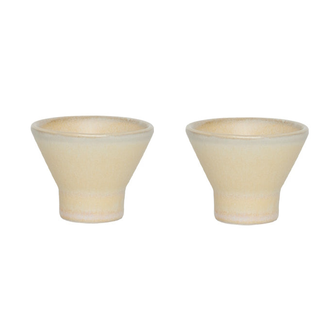 OYOY Yuka Egg Cup butter 2pk