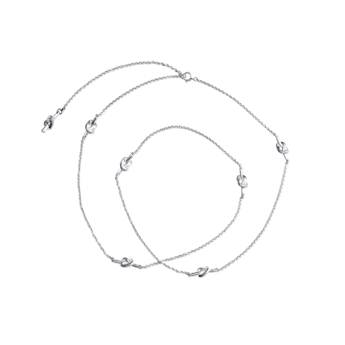 Efva Attling Love Knot Flow Necklace