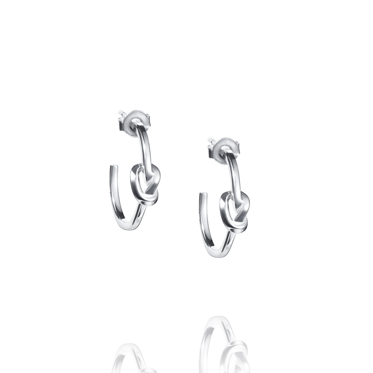 Efva Attling Love Knot Hoops