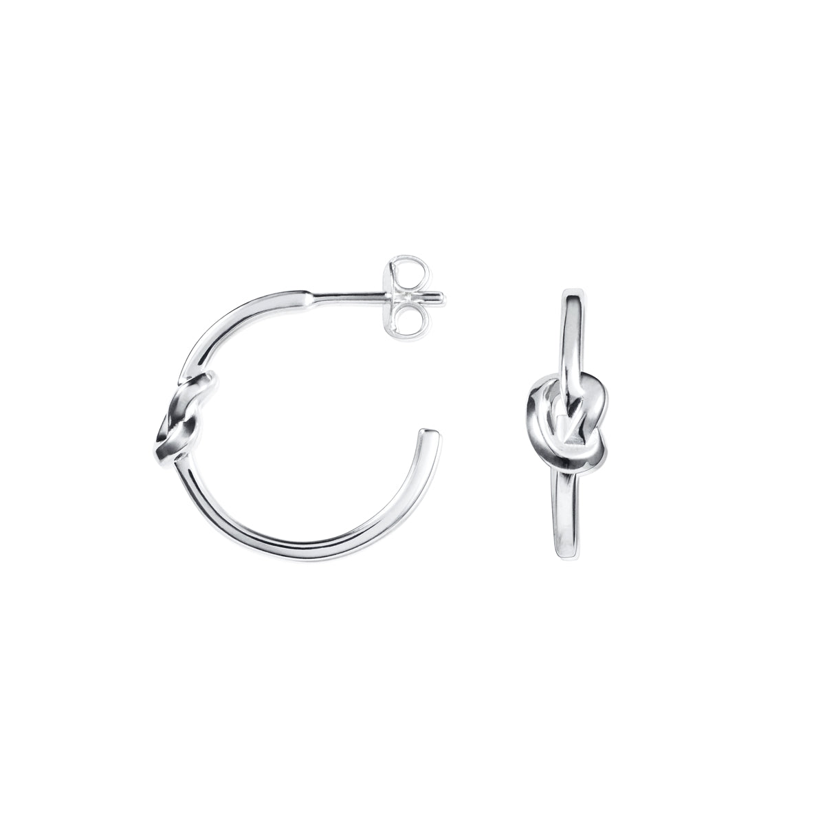 Efva Attling Love Knot Hoops