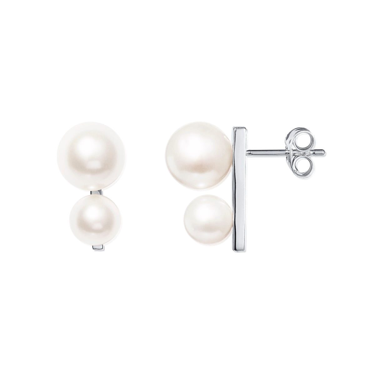 Efva Attling Drip Drop Pearl Earrings