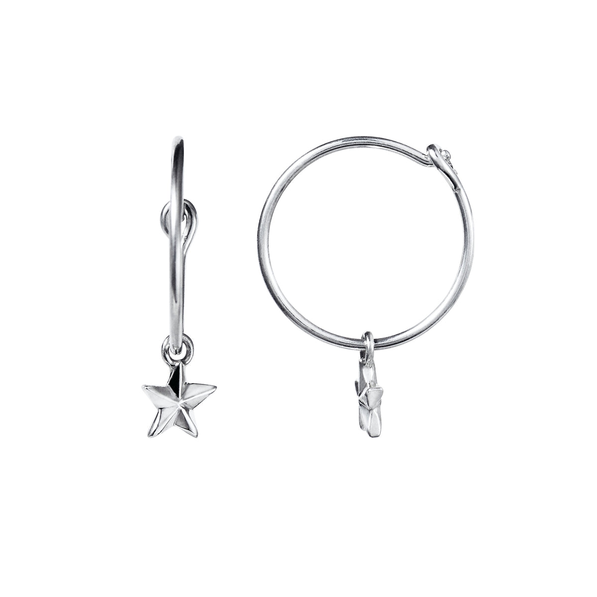 Efva Attling Micro Catch A Falling Star Hoops