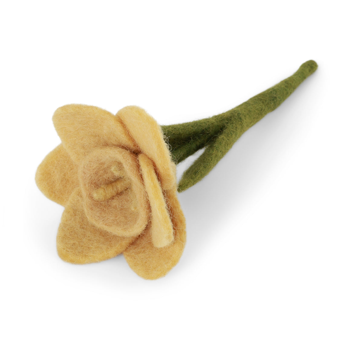 Gry & Sif Daffodil Felted Flower Small