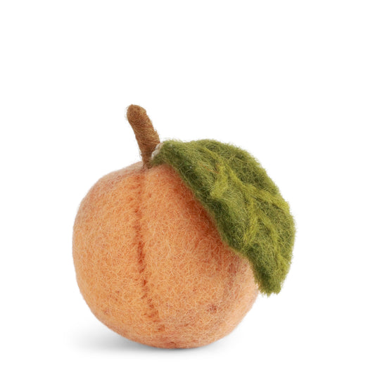 Gry & Sif Peach Felted Ornament