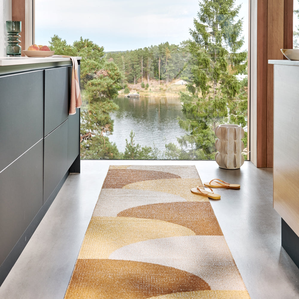 Pappelina Rug Hill Ochre