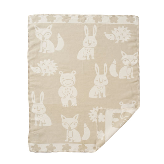 Klippan Smile Organic Cotton Baby Blanket