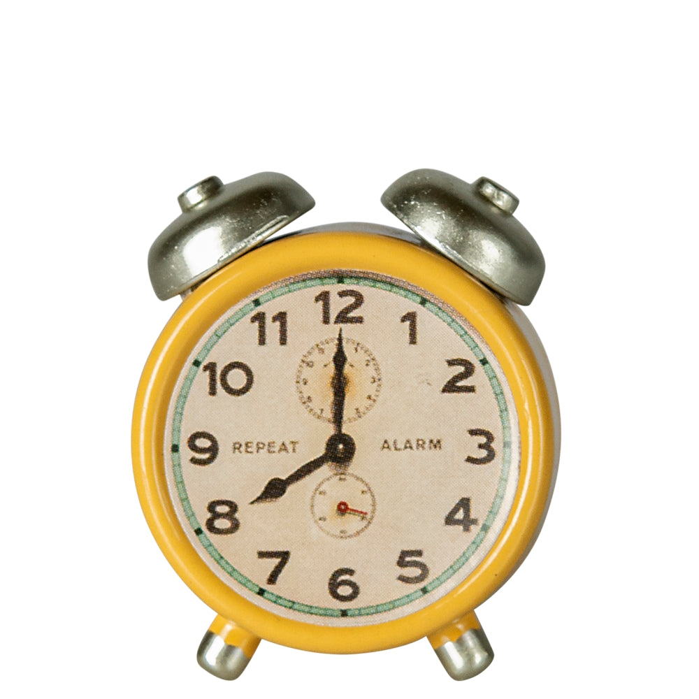 Maileg Alarm Clock Mouse Yellow