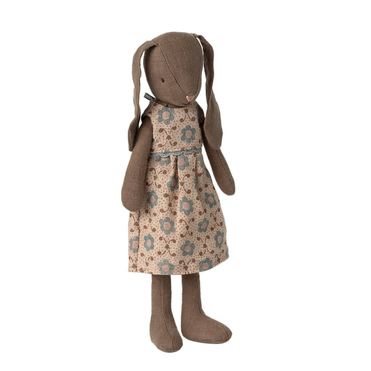 Maileg Bunny Size 2 Brown Dress