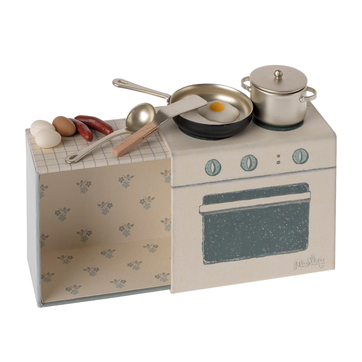 Maileg Cooking Set Mouse