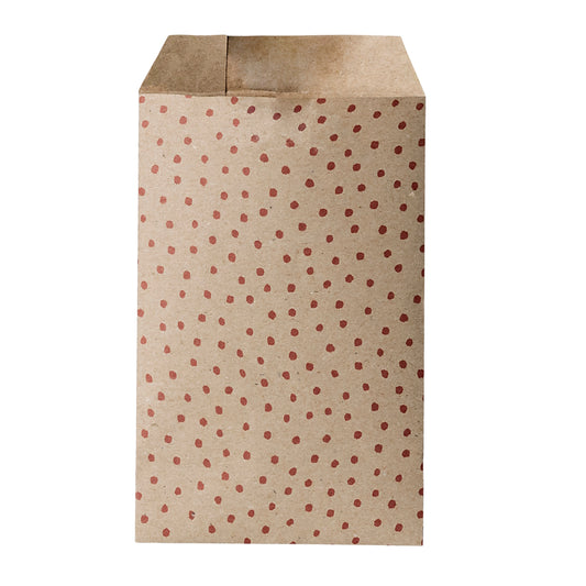 Maileg Gift Bag Polka Red Envelope 50pk