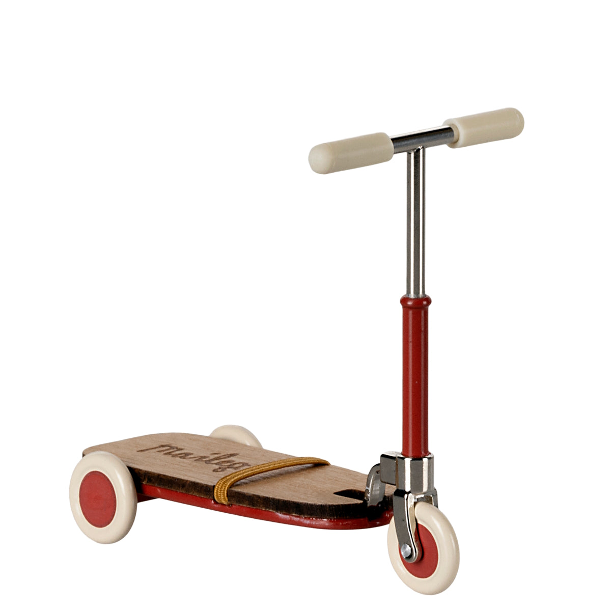 Maileg Kick Board Scooter Mouse Red