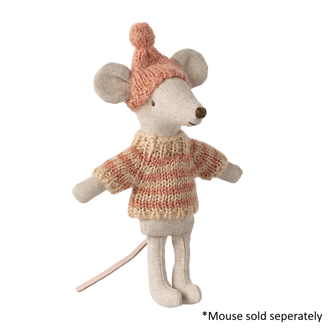 Maileg Knitted Sweater and Hat for Big Sister Mouse