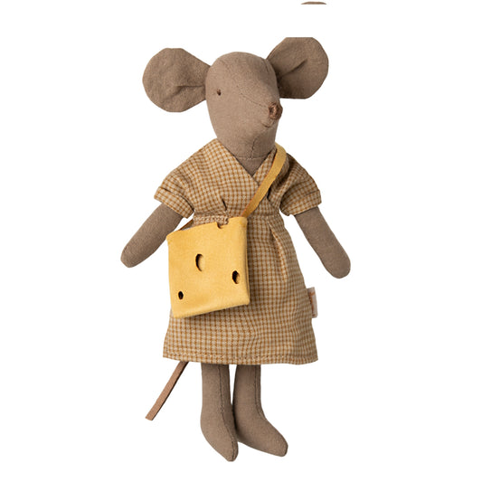 Maileg Mum Mouse Light Brown