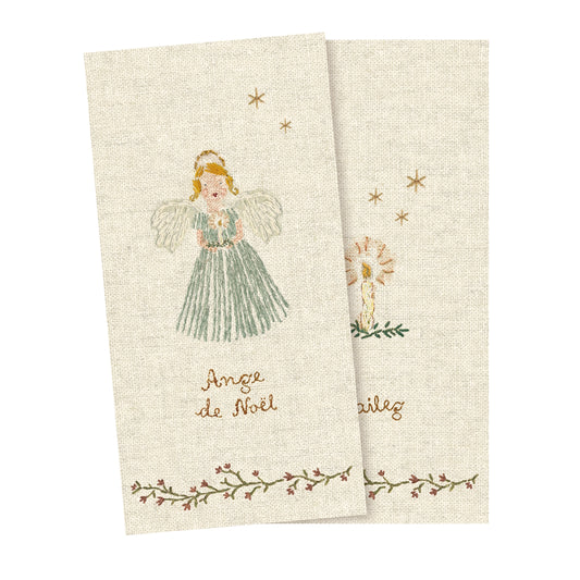 Maileg Napkin Angel Blue Small