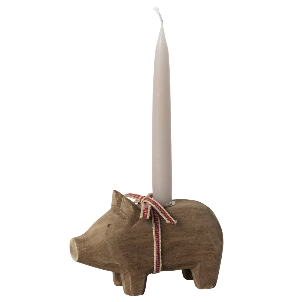 Maileg Pig Candle Holder Small