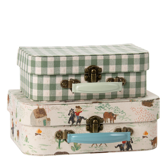 Maileg Suitcase Set 2 pack Pony