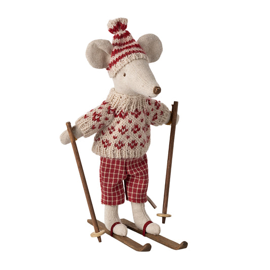 Maileg Winter Mouse Mum Ski Set 2024