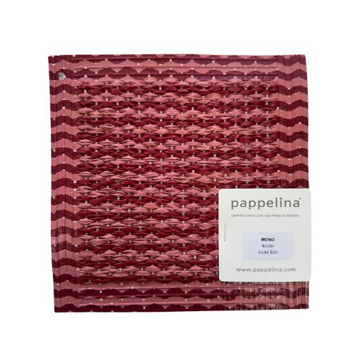 Pappelina Rug Mono Blush-Red