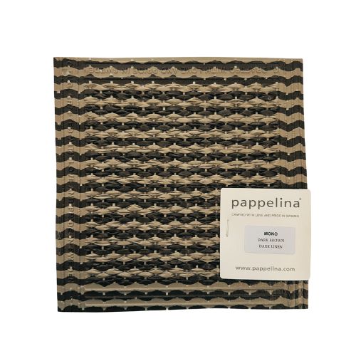 Pappelina Rug Mono Dark Brown