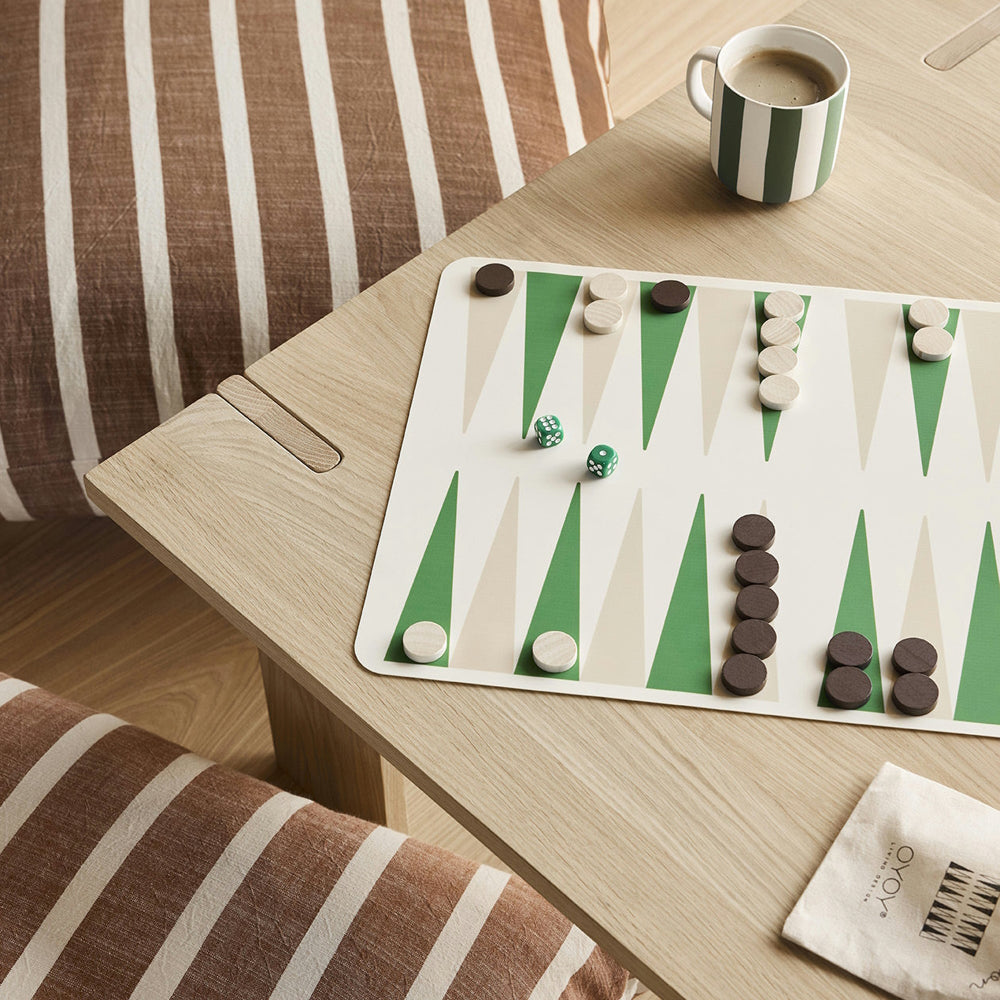 OYOY Backgammon Green