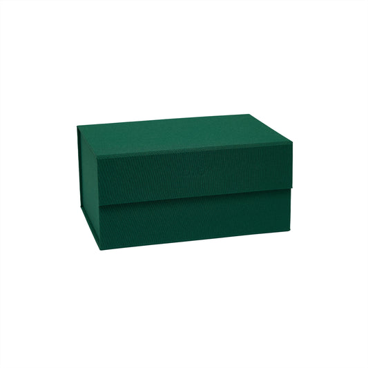 OYOY Hako Fabric Storage Box A5 Dark Green