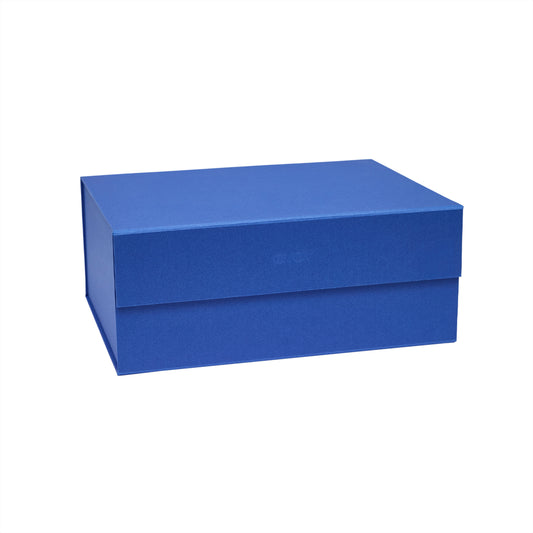 OYOY Hako Storage Box A4 Optic Blue