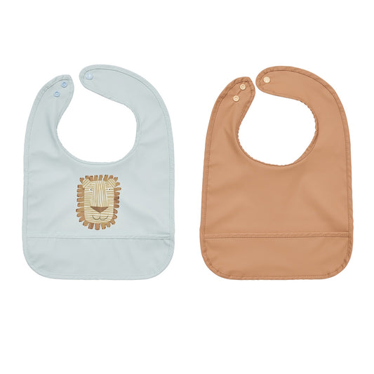 OYOY Lobo Lion Bib Pack of 2