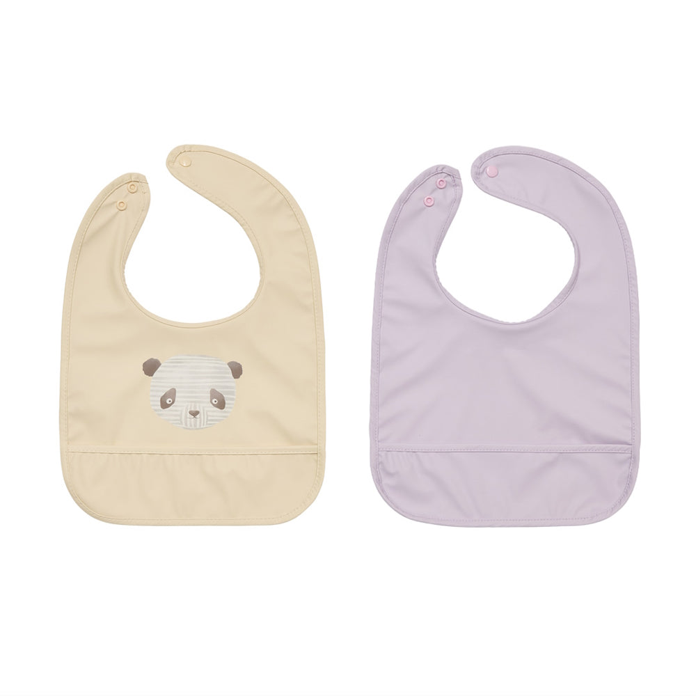 OYOY Lun Lun Panda Bib Pack of 2