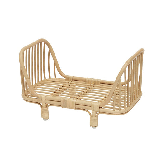 OYOY Nana Rattan Doll Bed