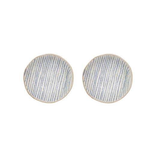 OYOY Nori Striped Plate Mini Pack of 2