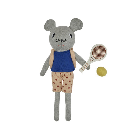 OYOY Nuni Mouse Tennis Doll