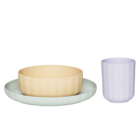 OYOY Pullo Tableware Set Lavender