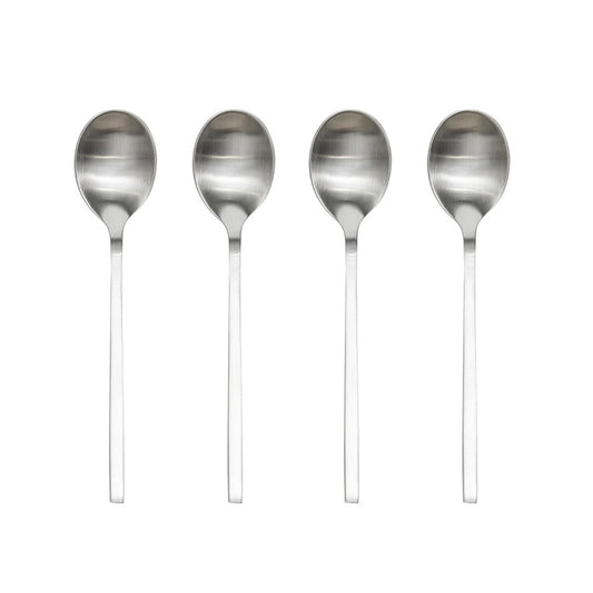 OYOY Yuka Spoon Steel 4pack