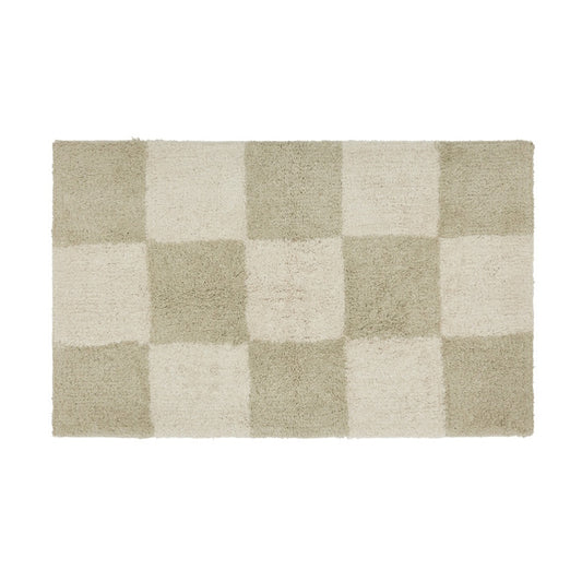 OYOY Chess Rug Small Clay