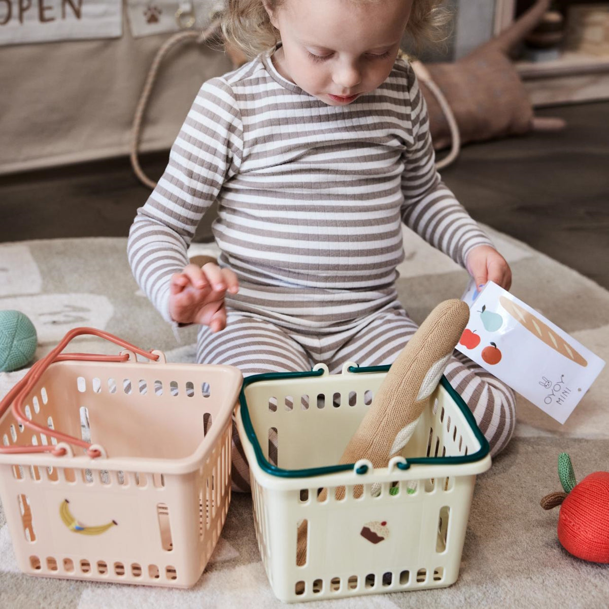 OYOY Yummy Shopping Basket