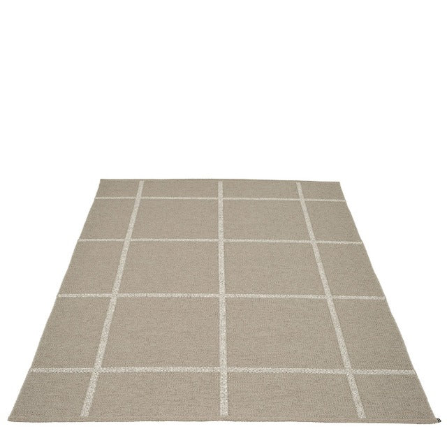 Pappelina Rug Ada Dark Linen