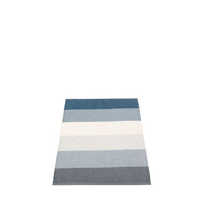 Pappelina Rug Molly Ocean Grey