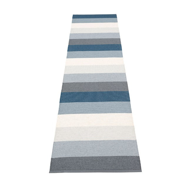 Pappelina Rug Molly Ocean Grey