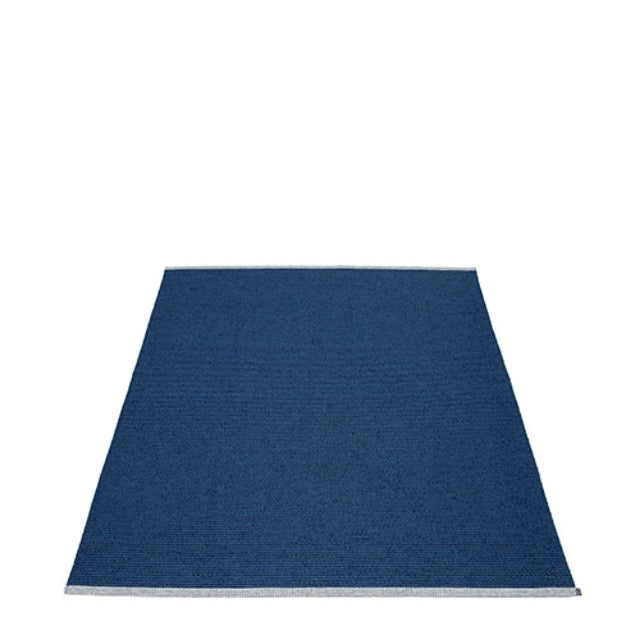 Pappelina Rug Mono Dark Blue-Denim