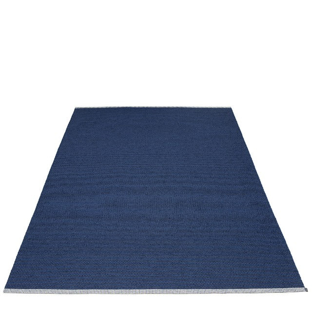 Pappelina Rug Mono Dark Blue-Denim