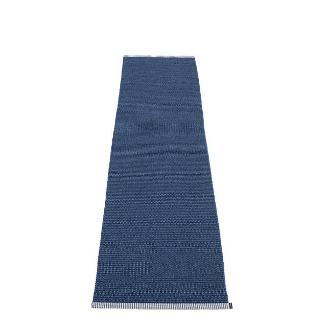 Pappelina Rug Mono Dark Blue-Denim