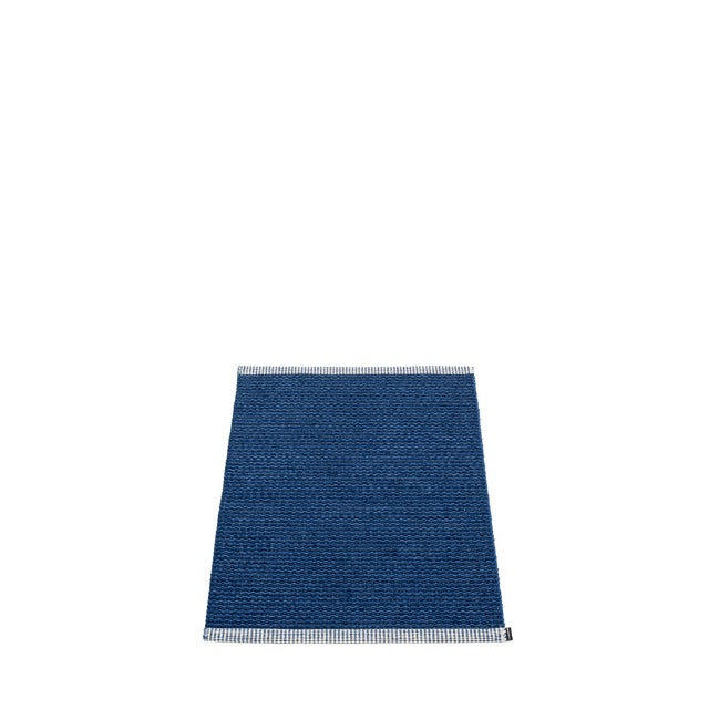 Pappelina Rug Mono Dark Blue-Denim