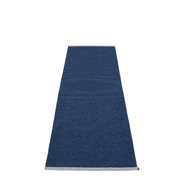 Pappelina Rug Mono Dark Blue-Denim