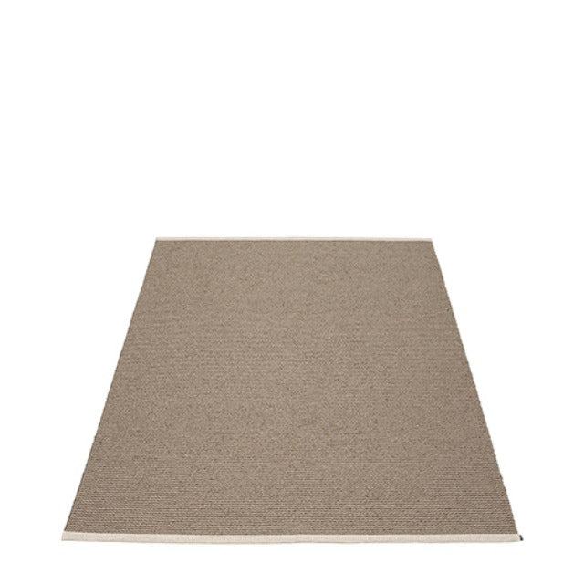 Pappelina Rug Mono Dark Mud