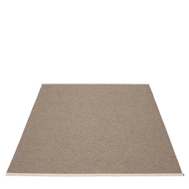 Pappelina Rug Mono Dark Mud