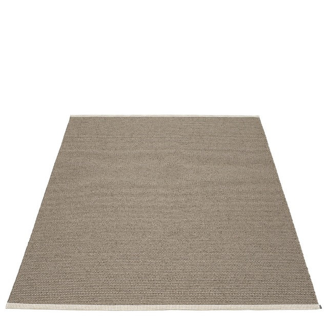 Pappelina Rug Mono Dark Mud