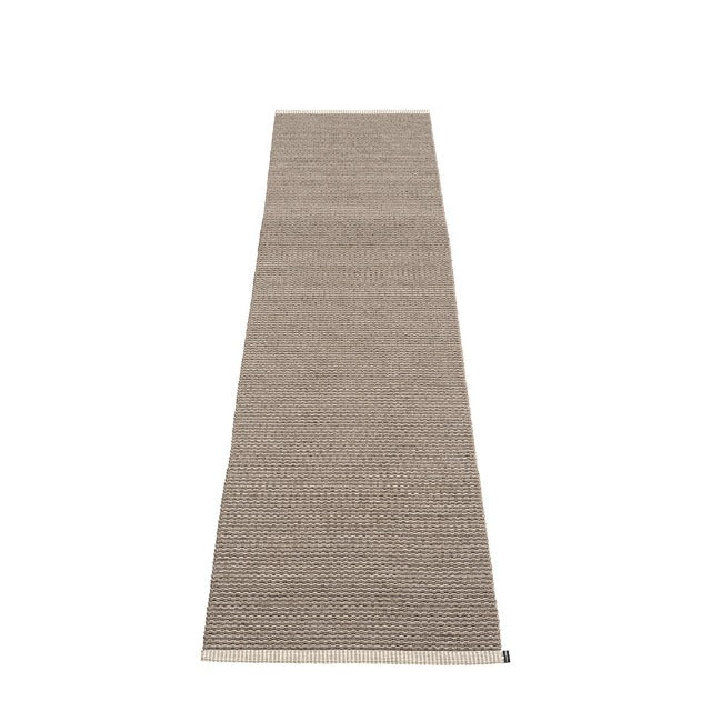 Pappelina Rug Mono Dark Mud